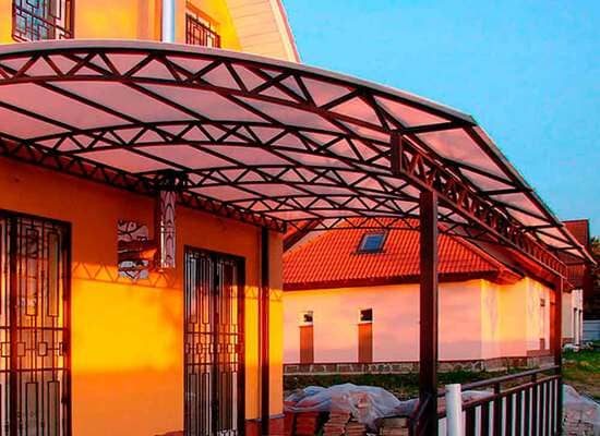 Навесы к дому