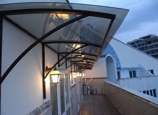 Монолитные навесы