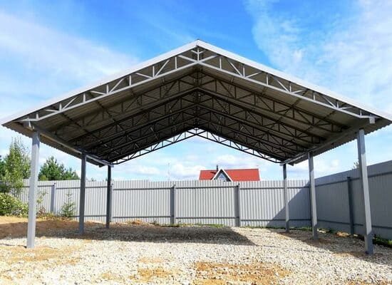 Навесы металлические