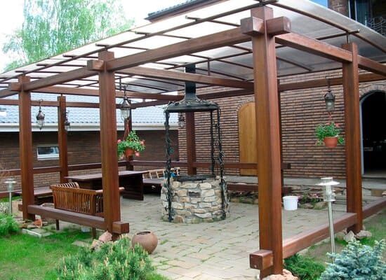 Навесы Беседки